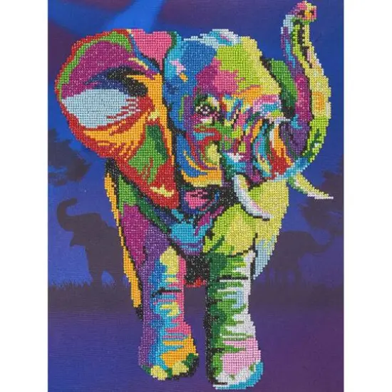 Diamond Art Advanced Elephant Kit {1}