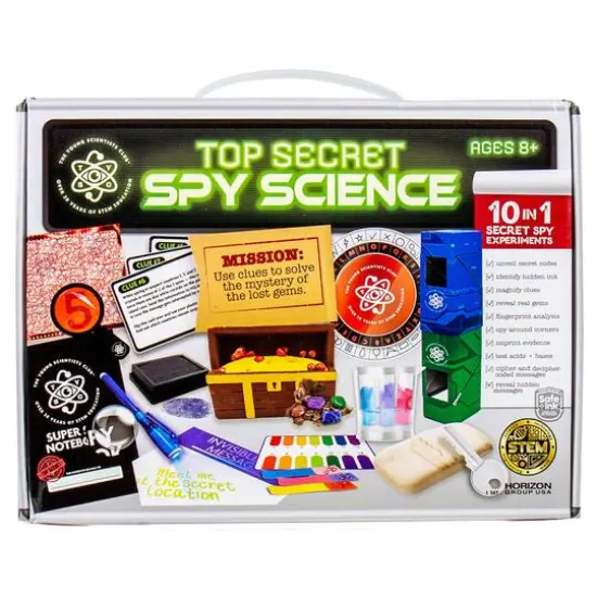 The Young Scientists Club Top Secret Spy Science Kit {1}
