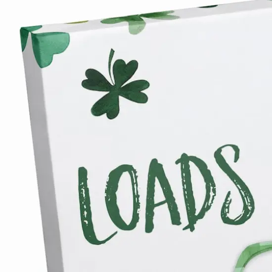 Loads Of Luck Truck 12" x 12" Canvas Wall Art {4}
