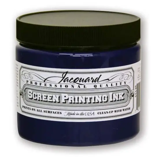 Jacquard Professional Screen Printing Ink, 16oz. Royal Blue {1}