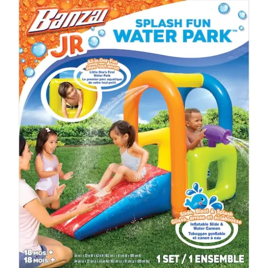 Banzai&reg; Jr. Splash Fun Toddlers Activity Water Park&trade; {3}