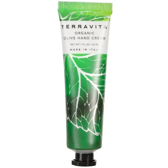 European Soaps Terravita Organic Hand Cream, 30mL Olive {1}