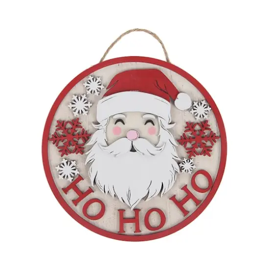 6" Santa Plaque DIY Wood D&eacute;cor Kit by Make Market&reg; {4}
