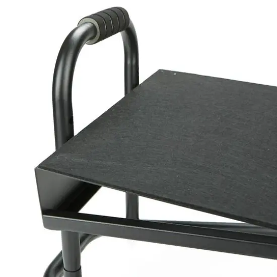 Mind Reader Black Ergonomic Foot Rest {6}