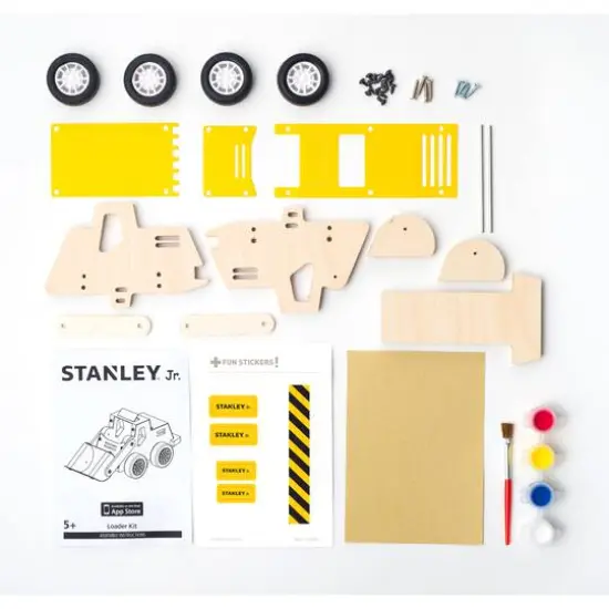 Red Toolbox Stanley Jr Build Your Own Front Loader Kit {1}