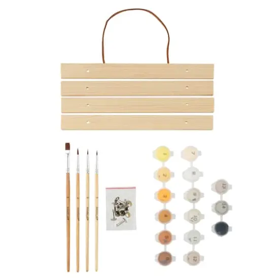 8" x 10" Cowboy Paint-by-Number Kit by Artist'st Loft&reg; {3}