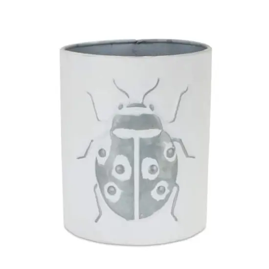 Brushed Metal Insect Pot Set {4}