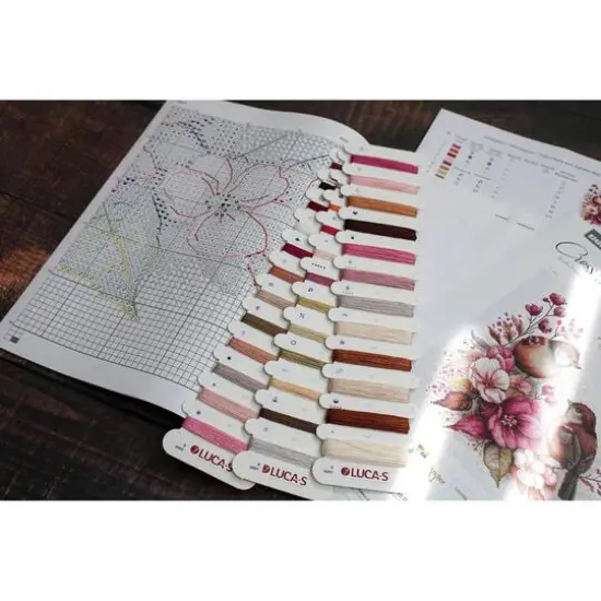 Luca-S The Birds - Spring Counted Cross Stitch Kit {7}