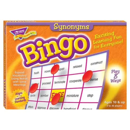 Trend Enterprises&reg; Synonym Bingo {1}