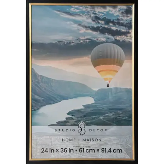 Home Black & Gold Frame with Mat by Studio D&eacute;cor&reg; {1}