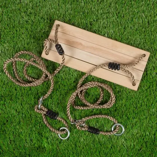 Toy Time Outdoor Wooden Swing {3}
