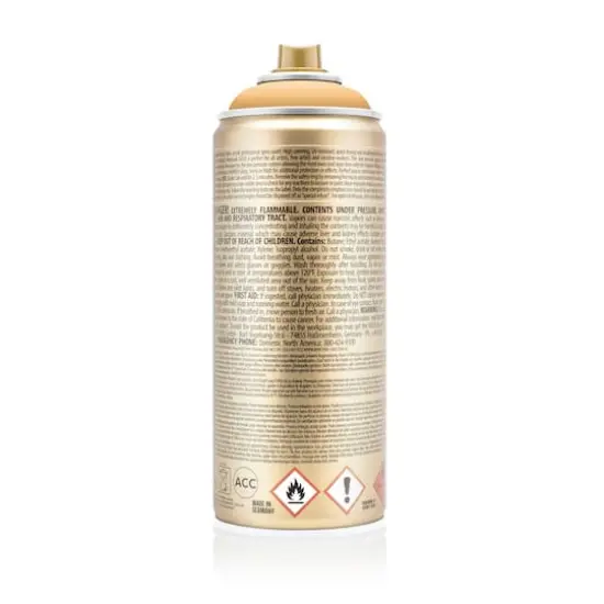 Montana&trade; Gold Acrylic Professional Spray Paint G2020 Creme Orange {8}