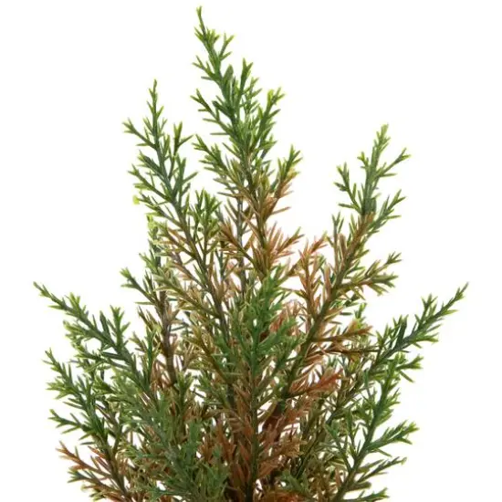 10" Unlit Cedar Artificial Christmas Tree Set {5}