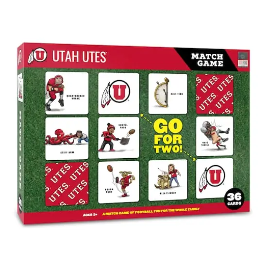 College Team Licensed Memory Match Game Utah Utes {1}