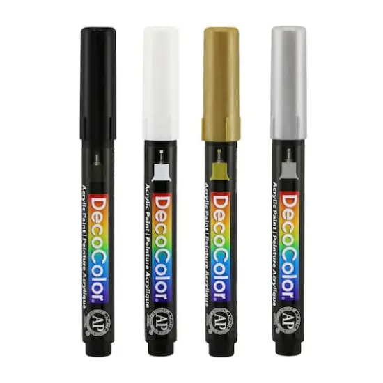 DecoColor&reg; Extra Fine Tip Acrylic Paint Marker Set {1}