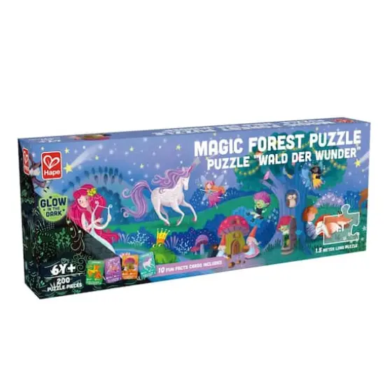 Hape Giant Magic Forest Glow-In-The-Dark Puzzle {1}