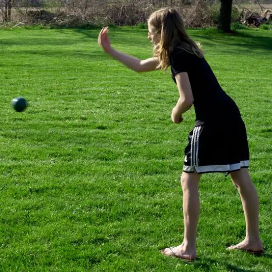 Toy Time Outdoor Regulation Bocce Ball Game Set {4}