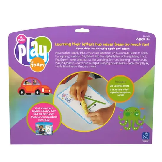 Educational Insights&reg; Playfoam&reg; Shape & Learn Alphabet Sets, 2ct. {5}