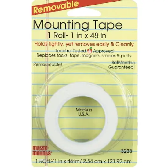 Magic Mounts&reg; 1" x 48" Removable Mounting Tape Rolls, 6ct.  {3}