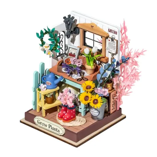 Rolife&reg; Dreaming Terrace Garden DIY Miniature Kit {1}