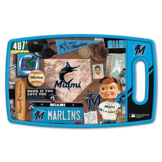 MLB Retro Series Cutting Board Miami Marlins {1}