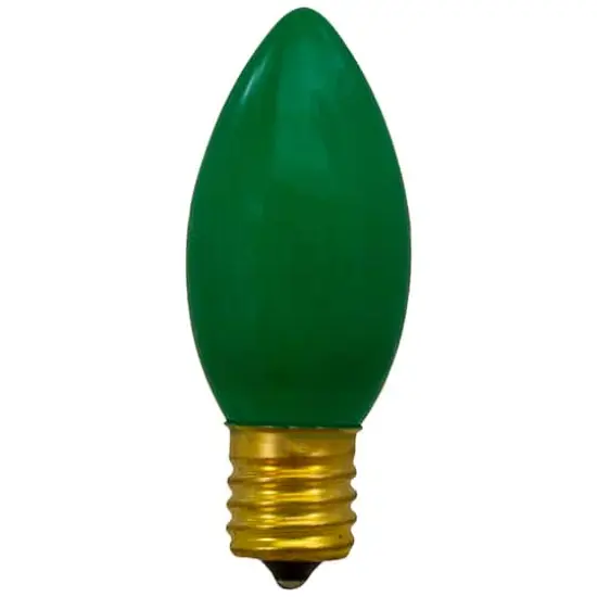 Green Opaque C9 Replacement Bulbs, 4ct. {3}