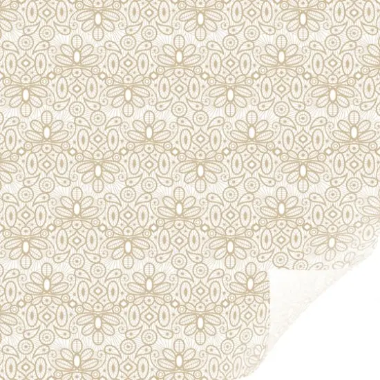 Cricut&reg; Vintage Lace Patterned Premium Vinyl&trade; Cream Removable Sampler {4}