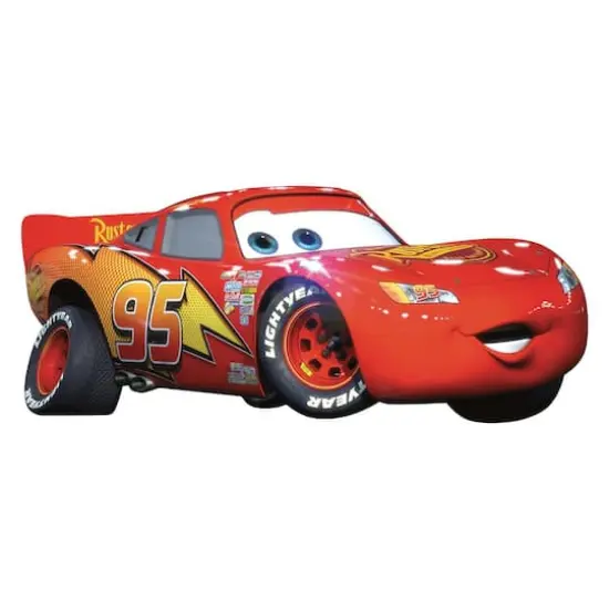 RoomMates Cars Lightning McQueen Peel & Stick Giant Decal {1}