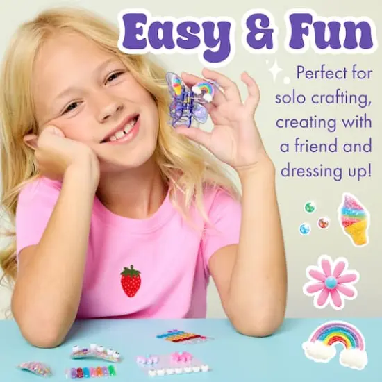 Creativity for Kids&reg; Chic Boutique DIY Hair Clips {7}
