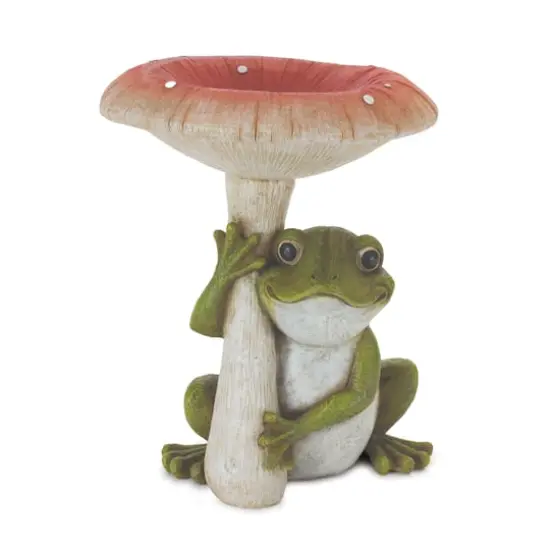 Garden Frog with Mushroom Set {5}