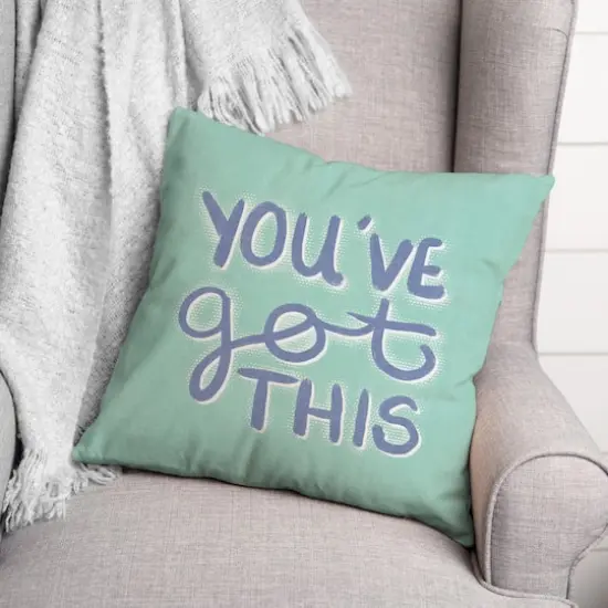 You've Got This Throw Pillow {3}