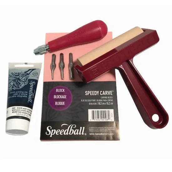 Speedball&reg; Super Value Block Printing Starter Kit {4}