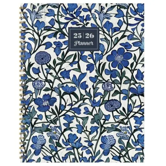 TF Publishing 2025-2026 Francophile Flower Large Weekly/Monthly Planner {1}
