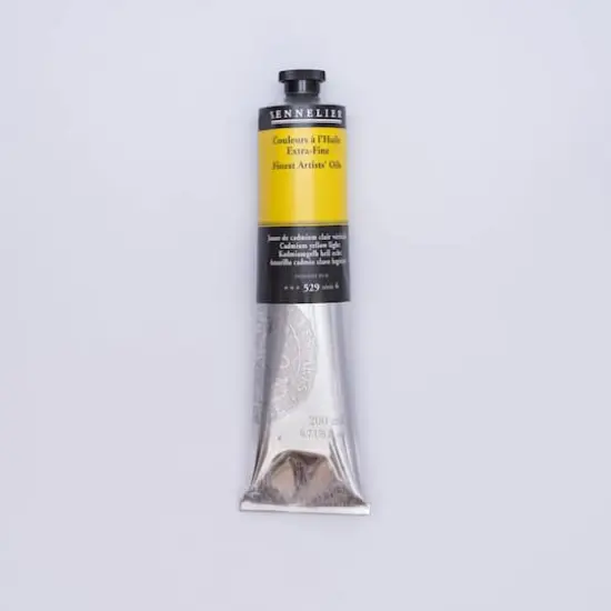 Sennelier Extra Fine Artists' Oil Paint, 200mL Cadmium Yellow Light S6 {1}