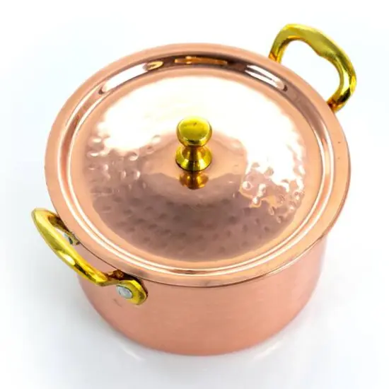 Gibson Home&reg; Rembrandt 15oz. Copper Stainless Steel Mini Casserole with Lid {3}