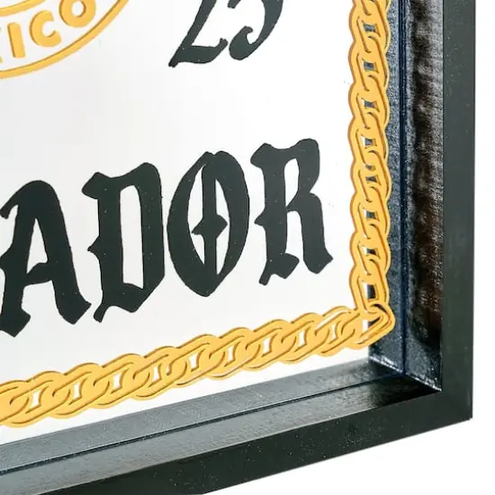 American Art Decor Espiritu Luchador 1925 Printed Framed Mirror {5}