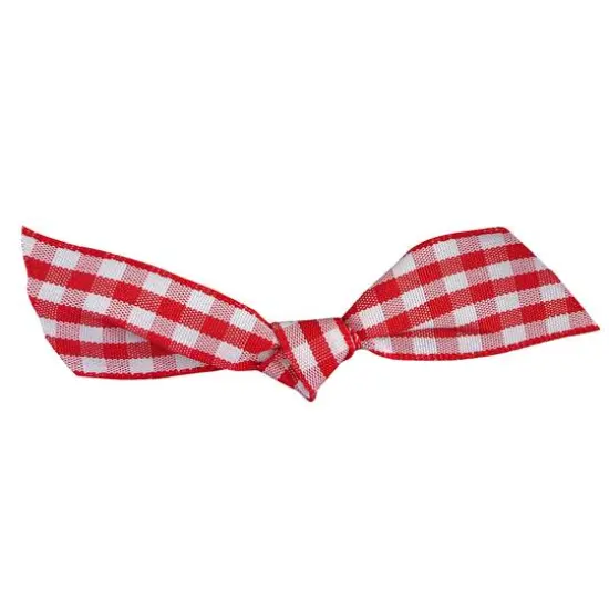 JAM Paper 7/8" Gingham Check Twist Tie Flair Bows, 100ct. {1}