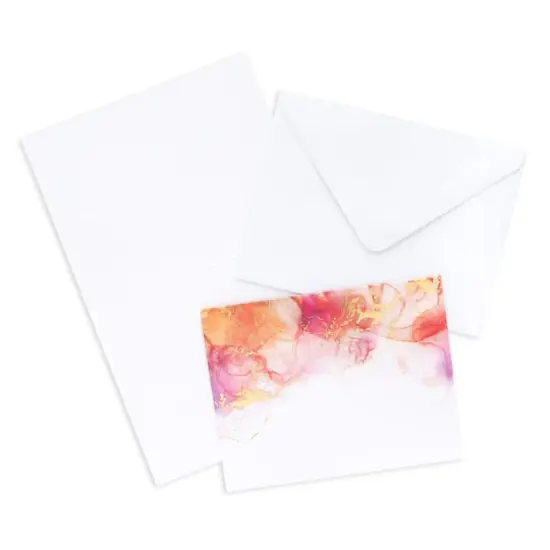 Gilded Ink Cards & Envelopes by Recollections&trade;, 4.25" x 5.5" {4}