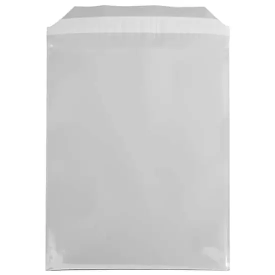 JAM Paper 6.25" x 7.875" Open End Foil Envelopes with Self Adhesive Closure, 25ct. Silver {1}