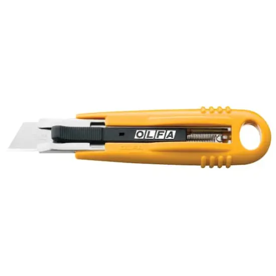 Olfa&reg; Self-Retracting Safety Knife with Snap Off Blades {1}