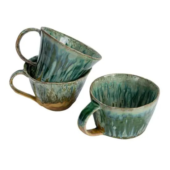 Hello Honey&reg; 10oz. Marine & Rust Stoneware Mug, 3ct. {1}