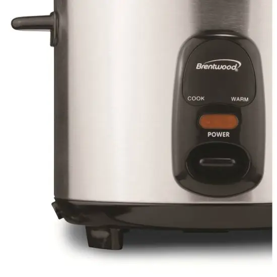 Brentwood 10-Cup Stainless Steel Rice Cooker {7}