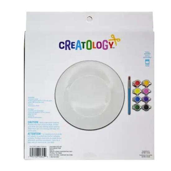 Color Your Own Ceramic Plate Kit by Creatology&trade; {4}