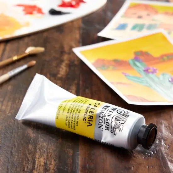 Winsor & Newton&trade; Galeria Acrylic&trade;, 60mL Cadmium Yellow Deep Hue {7}