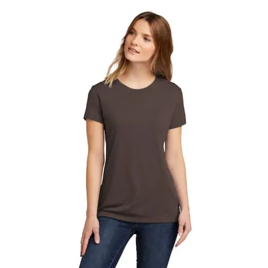 Next Level Colors Crew Neck Women's CVC T-Shirt Espresso {3}
