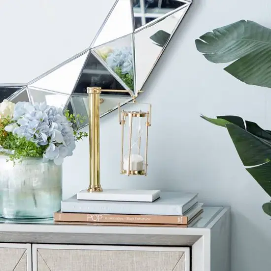 Brass Glam Timer Gold {8}