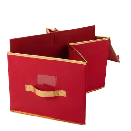 Simplify Red Holiday Jumbo Storage Box {8}