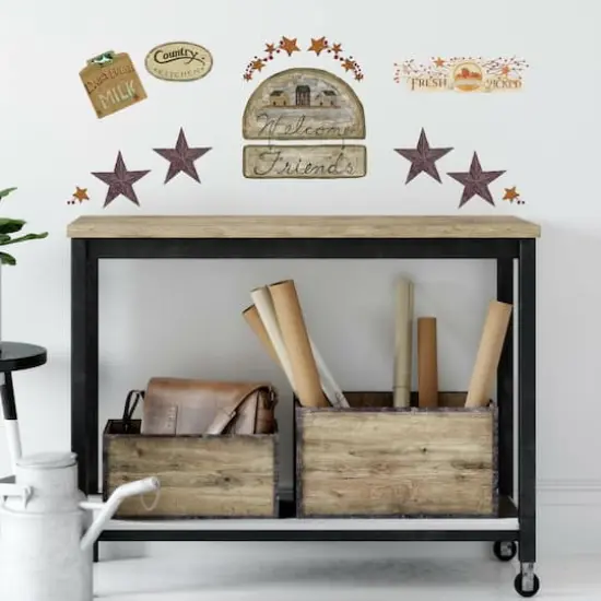 RoomMates Country Signs Peel & Stick Wall Decals {3}