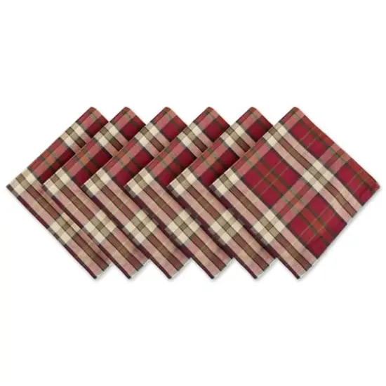 Campfire Plaid Napkin, 6ct. {1}