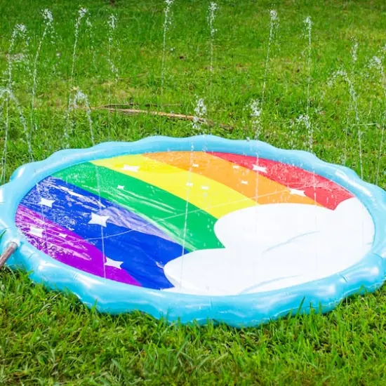 PoolCandy 5ft. Rainbow Splash Pad {1}